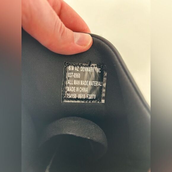 Arizona Jean Co Denmark Riding Knee Wide Calf Boots Black NWT Size 6M - Picture 5 of 9